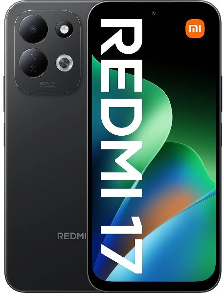 Xiaomi Redmi 17 4/128 black smartphone
