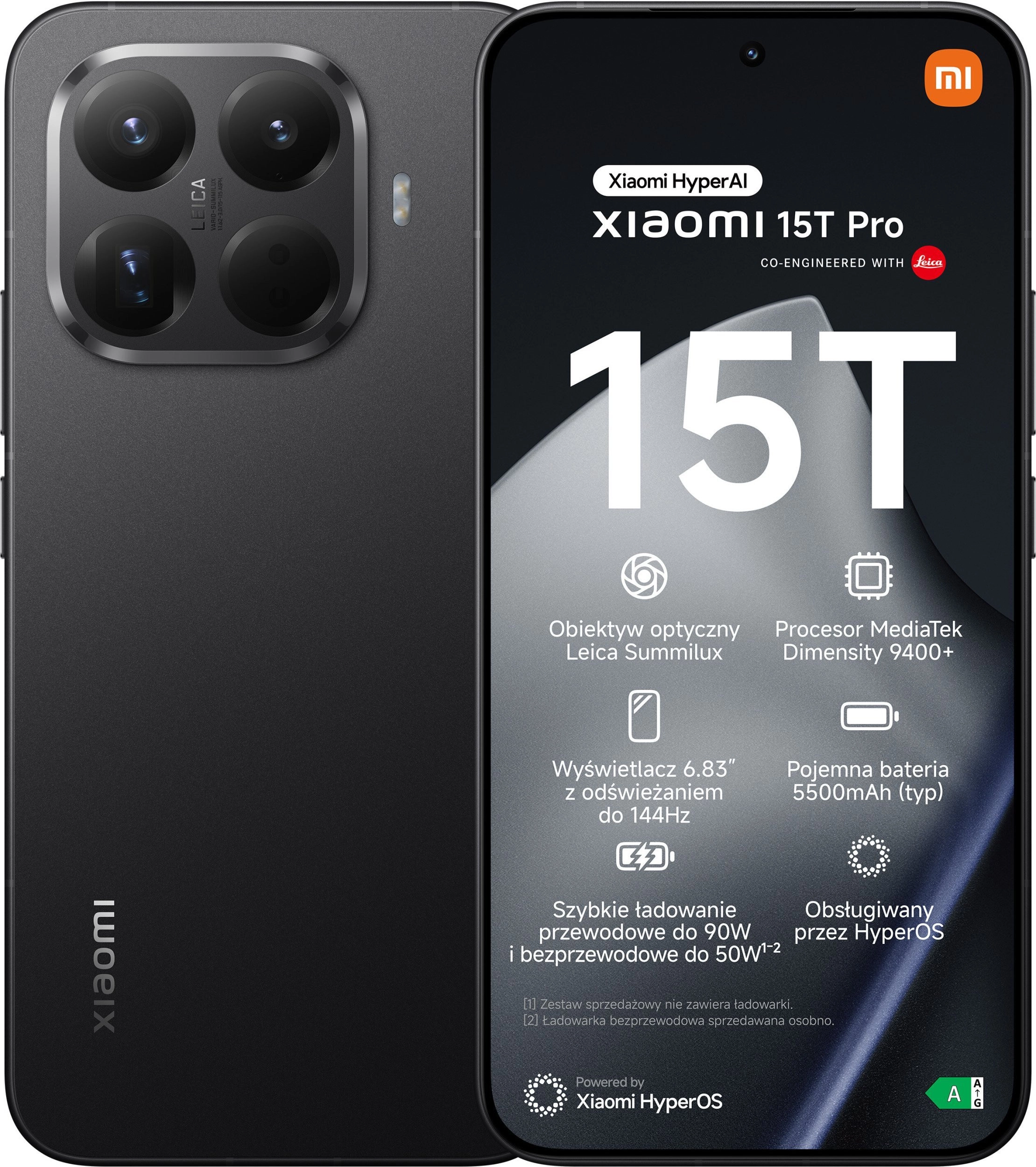 Xiaomi 15T Pro 5G 12GB/1TB Black