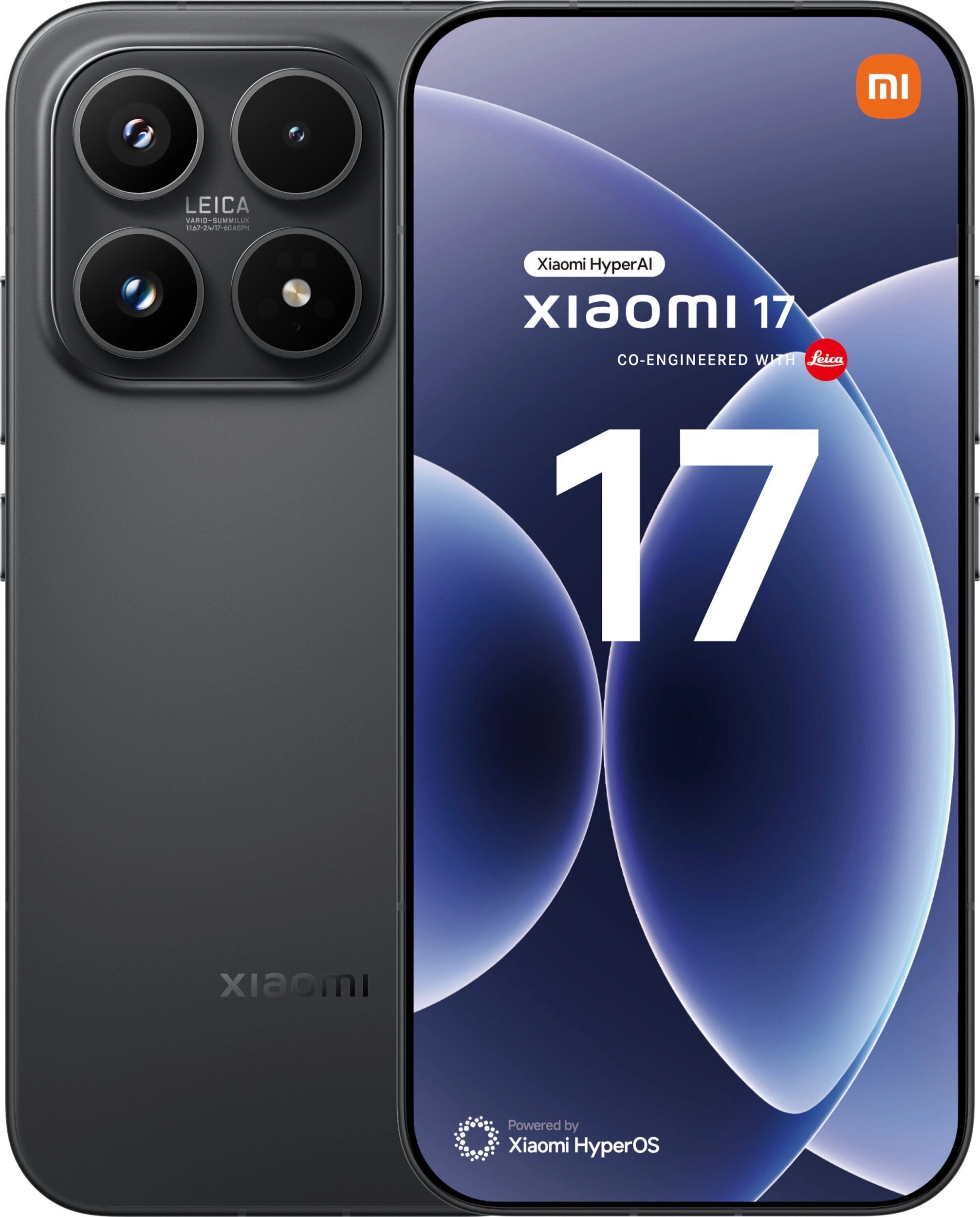 Smartphone Xiaomi 17  12+256GB  black XIMI17-256-BLK