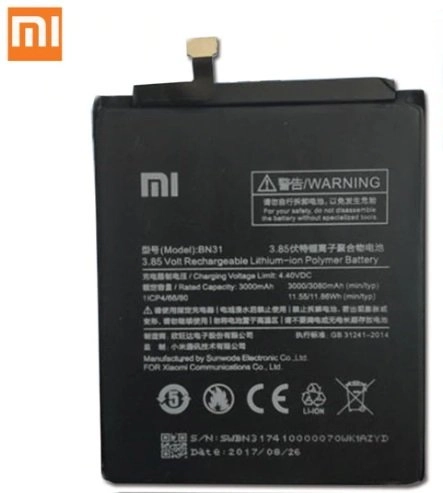 Xiaomi BN31 Original Battery For Xiaomi
