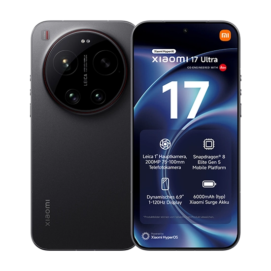 Xiaomi 17 Ultra 5G 16/512GB melns