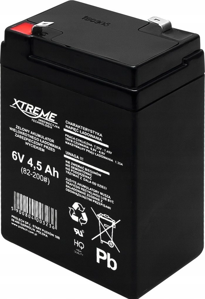 Xtreme Akumulator 6V 4500mAh (82-200#) 82-200#