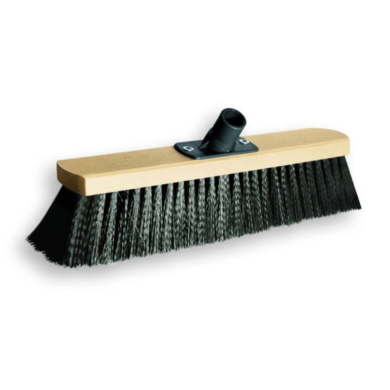 Floor broom for cleaning large surfaces