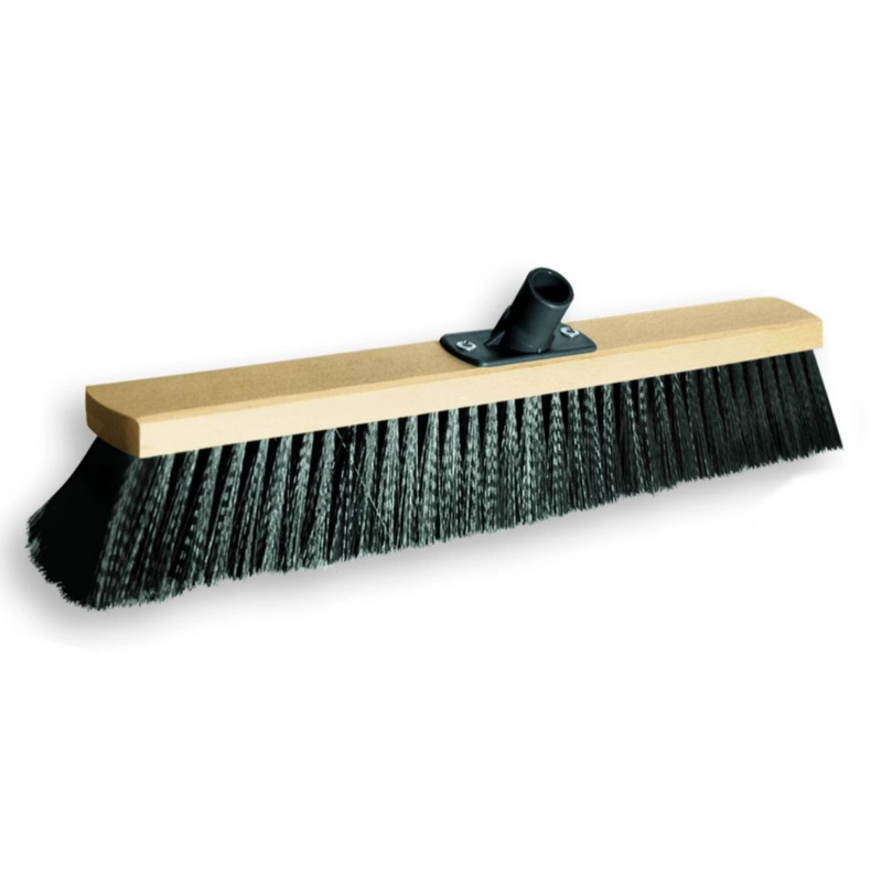 Floor broom for cleaning large surfaces