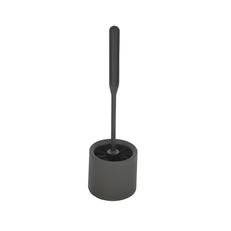 Toilet brush with holder MODERN black