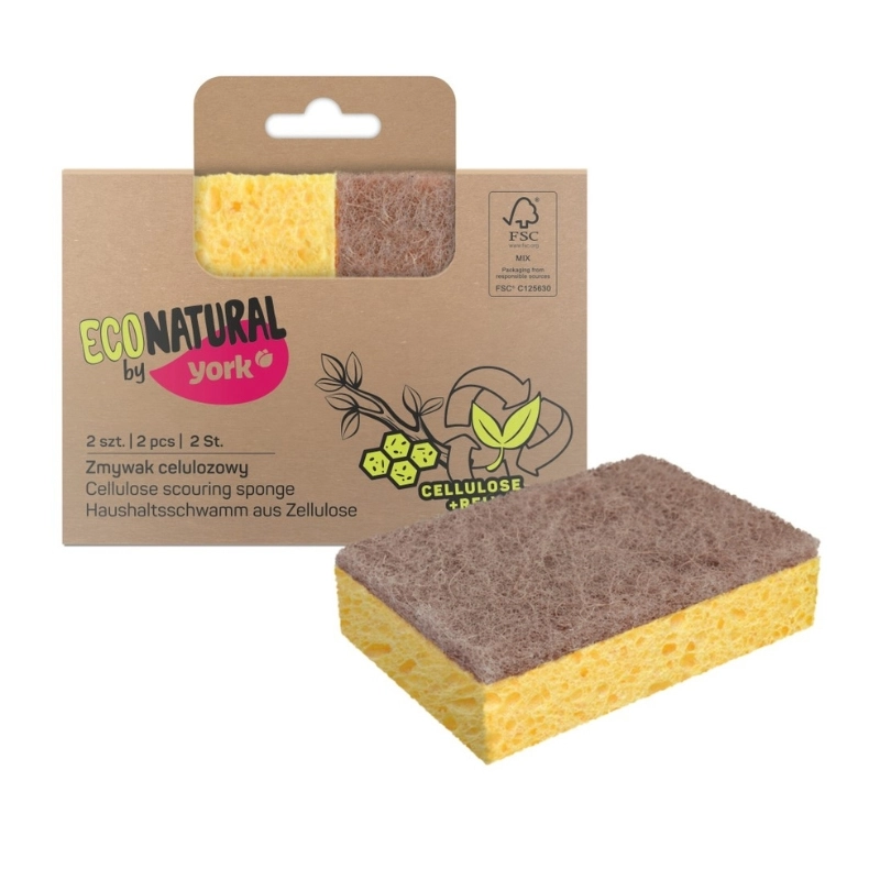 Cellulose sponge for washing dishes ECO