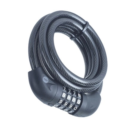 Yale YCC0/10/180/2 bike lock Black 1800