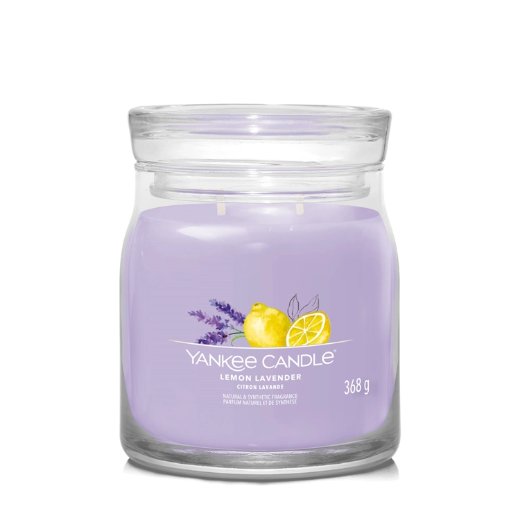 Yankee Candle Lemon Lavender wax candle