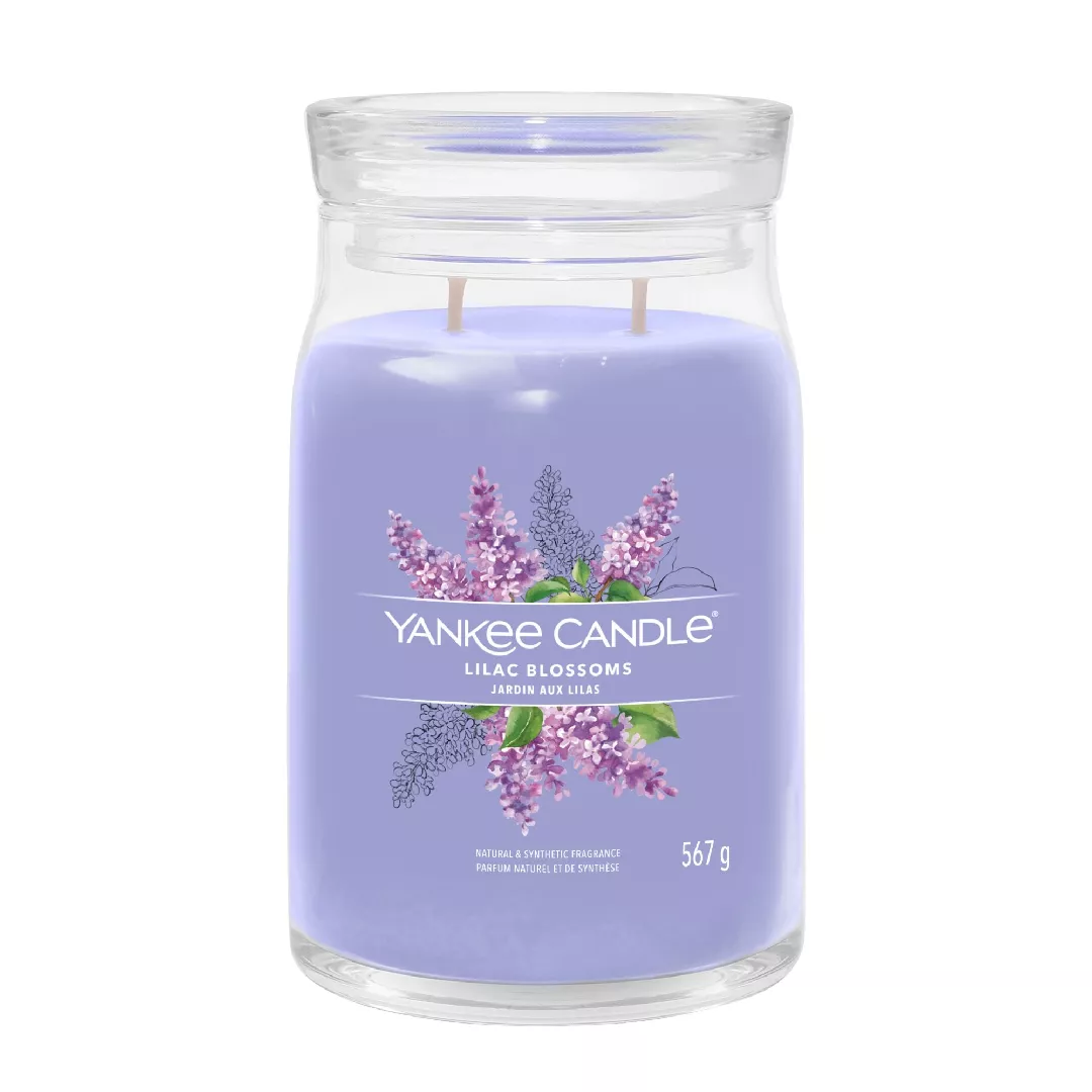 Yankee Candle Lilac Blossoms wax candle