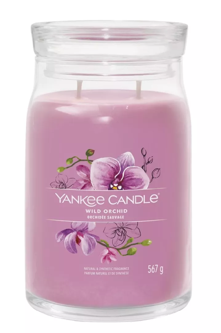 Yankee Candle Wild Orchid wax candle