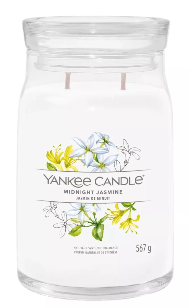 Yankee Candle Midnight Jasmine wax candle