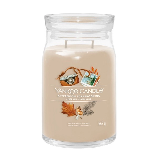 Yankee Candle Afternoon scrapbooking wax candle