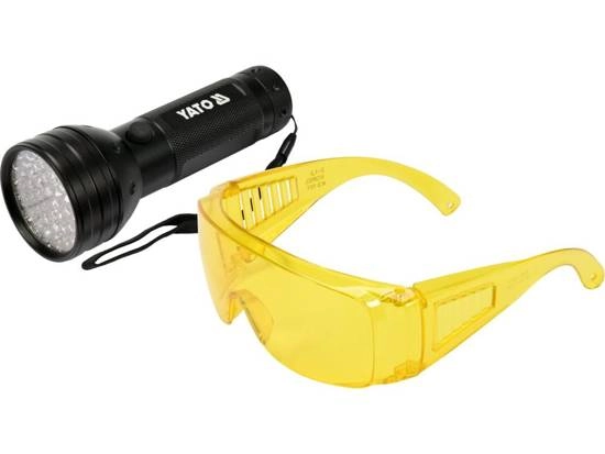 Yato YT-08581 flashlight Black Headband flashlight