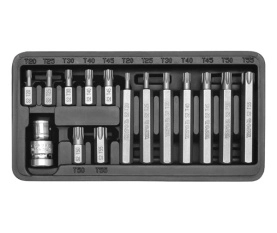 Yato Torx T20-T55 screwdriver bits 15