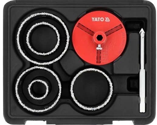 YATO ZESTAW OTWORNIC WOLFRAMOWYCH 33-83mm 7szt
