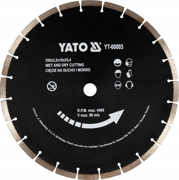 Yato YATO DIAMOND DISC FOR CONCRETE