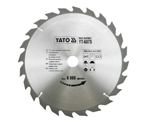 Yato Piła tarczowa do drewna 300x30mm