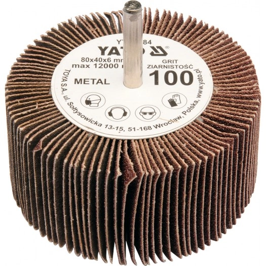 YATO FLAP GRINDING WHEEL 80 x