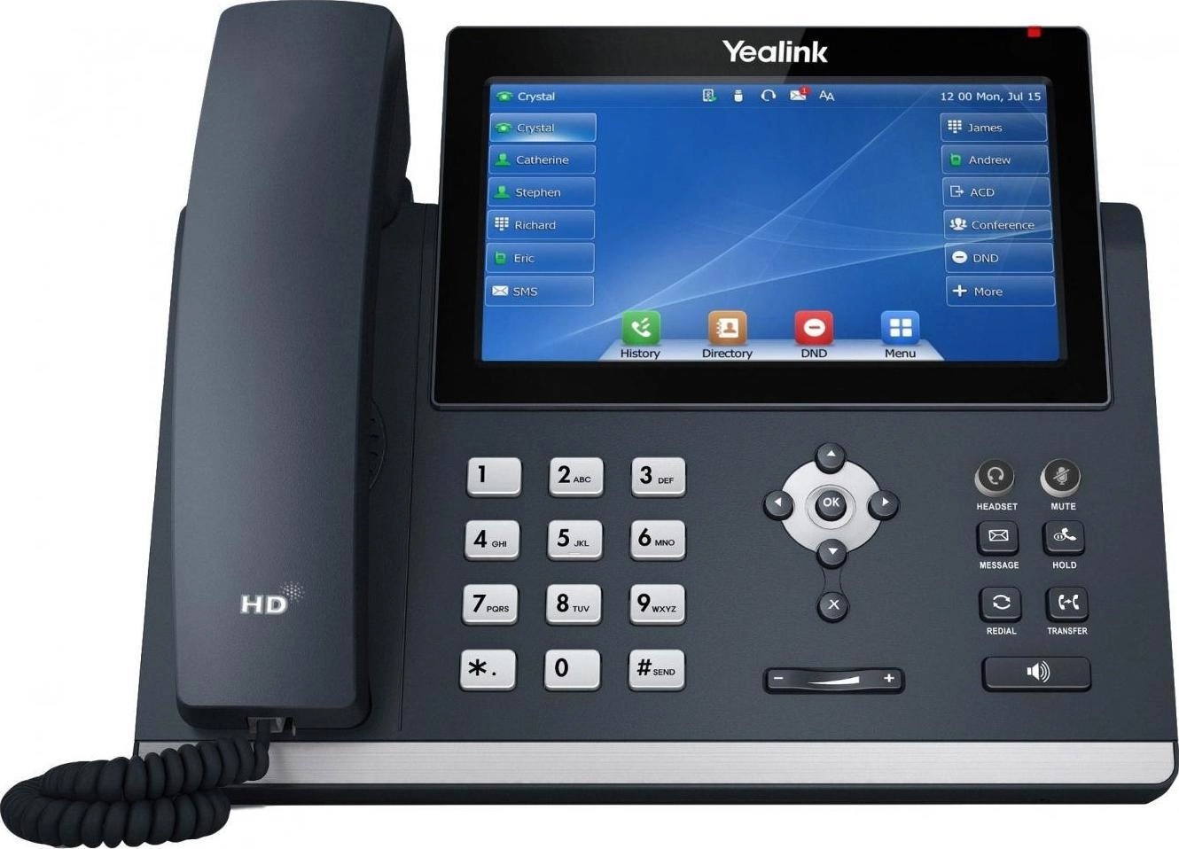 Yealink SIP-T48U IP phone Grey LED