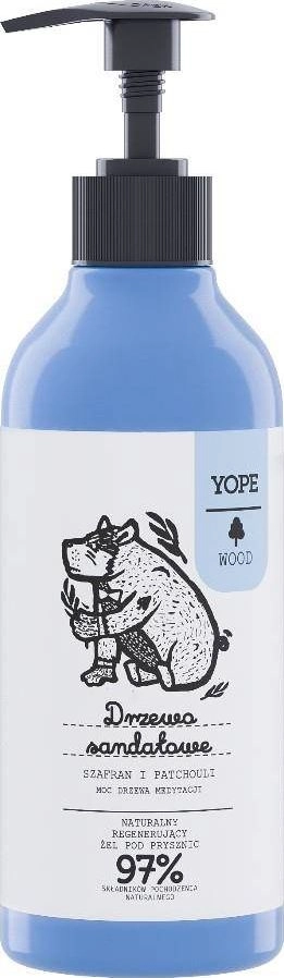Yope YOPE WOOD Shower Gel Sandalwood