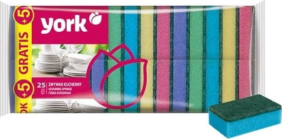 York Zmywak kuchenny gąbka myjka 25