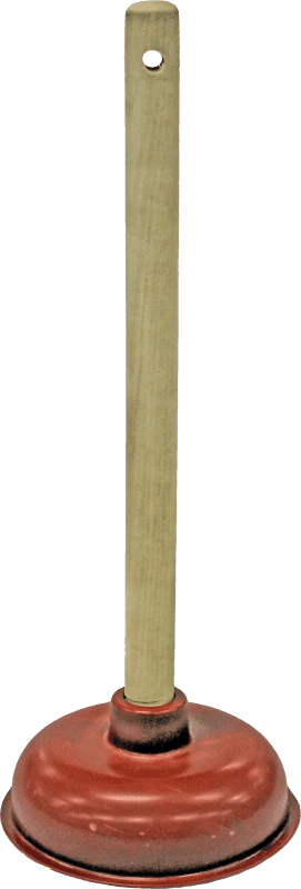 Sink cleaner with wooden handle 097110