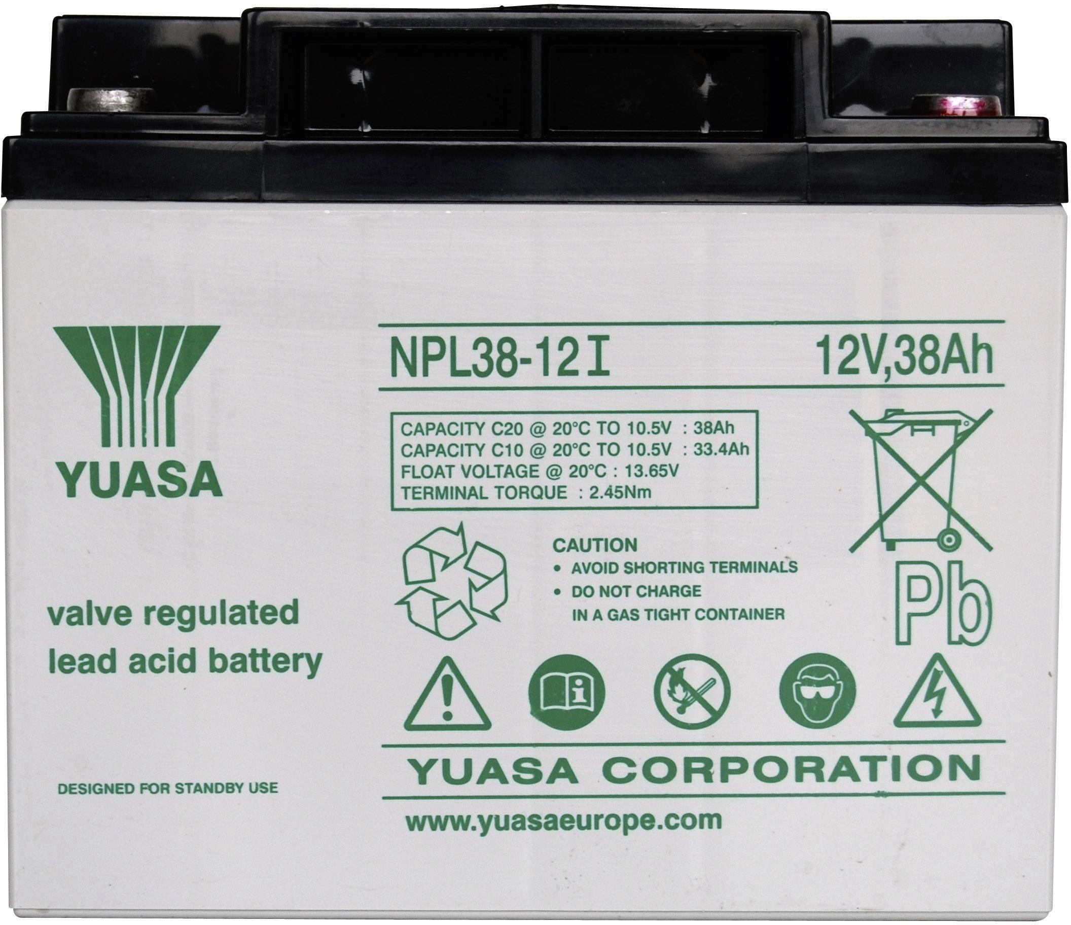 NP38-12 YUASA 38Ah 12V Akumulator AGM