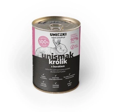 _8184857 UNISZKI Unismak Rabbit 400g 15782548