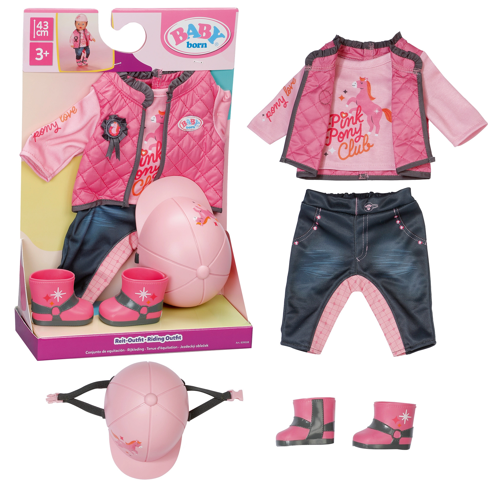 Zapf BABY born Riding Outfit 43cm