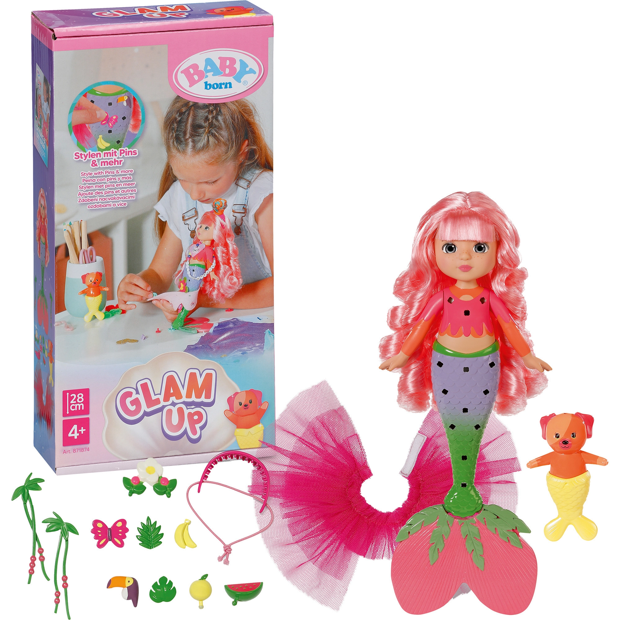 ZAPF Creation Baby born Glam Up