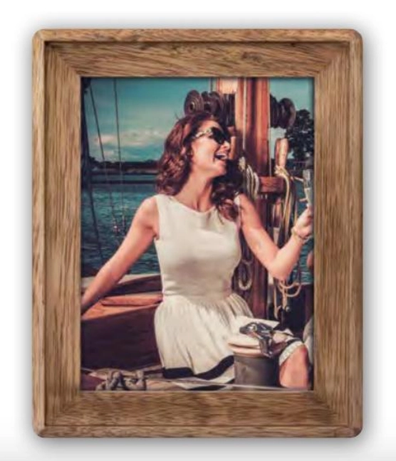 ZEP Trevor Single picture frame Brown