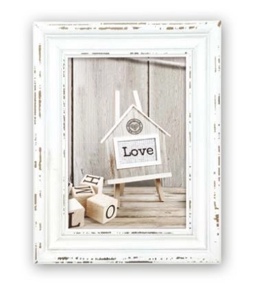 ZEP Rivoli white Single picture frame