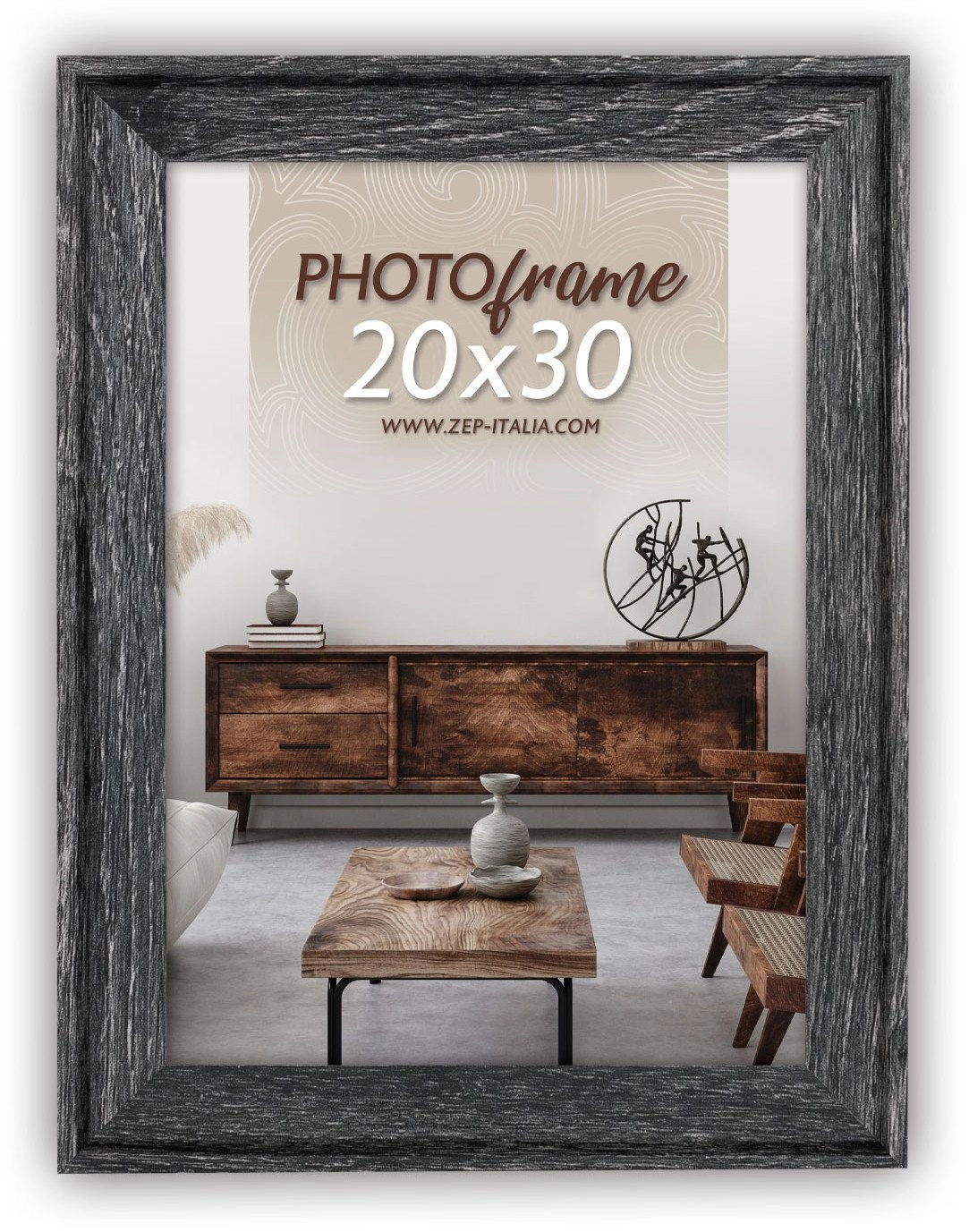 ZEP Torino black 13x18 wooden picture