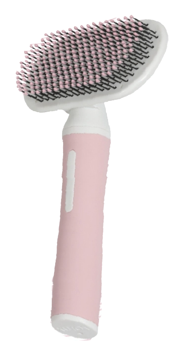 ZOLUX 550003 pet brush/comb Pink White