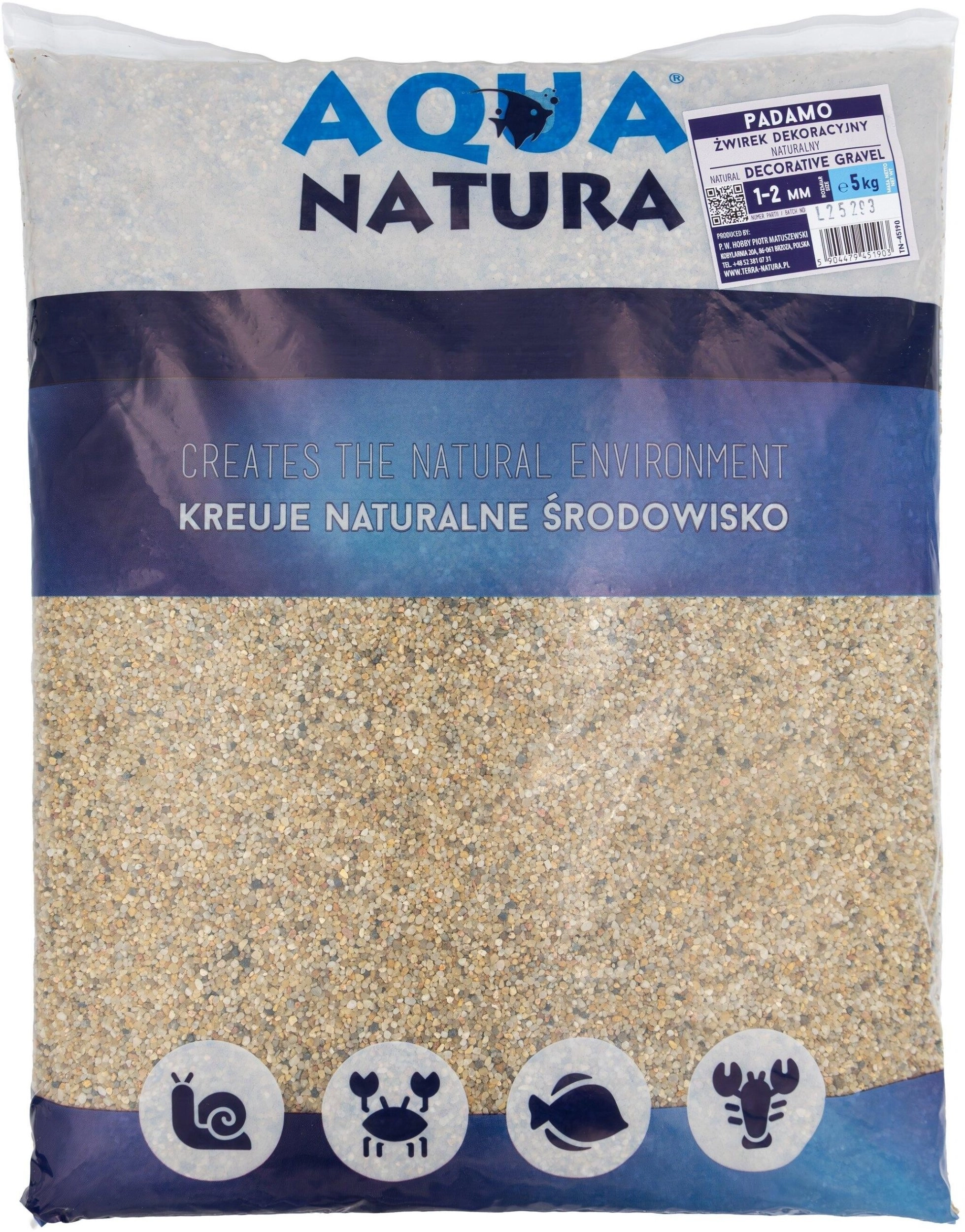 ZOOLOGIA Aqua Natura Padamo decorative gravel