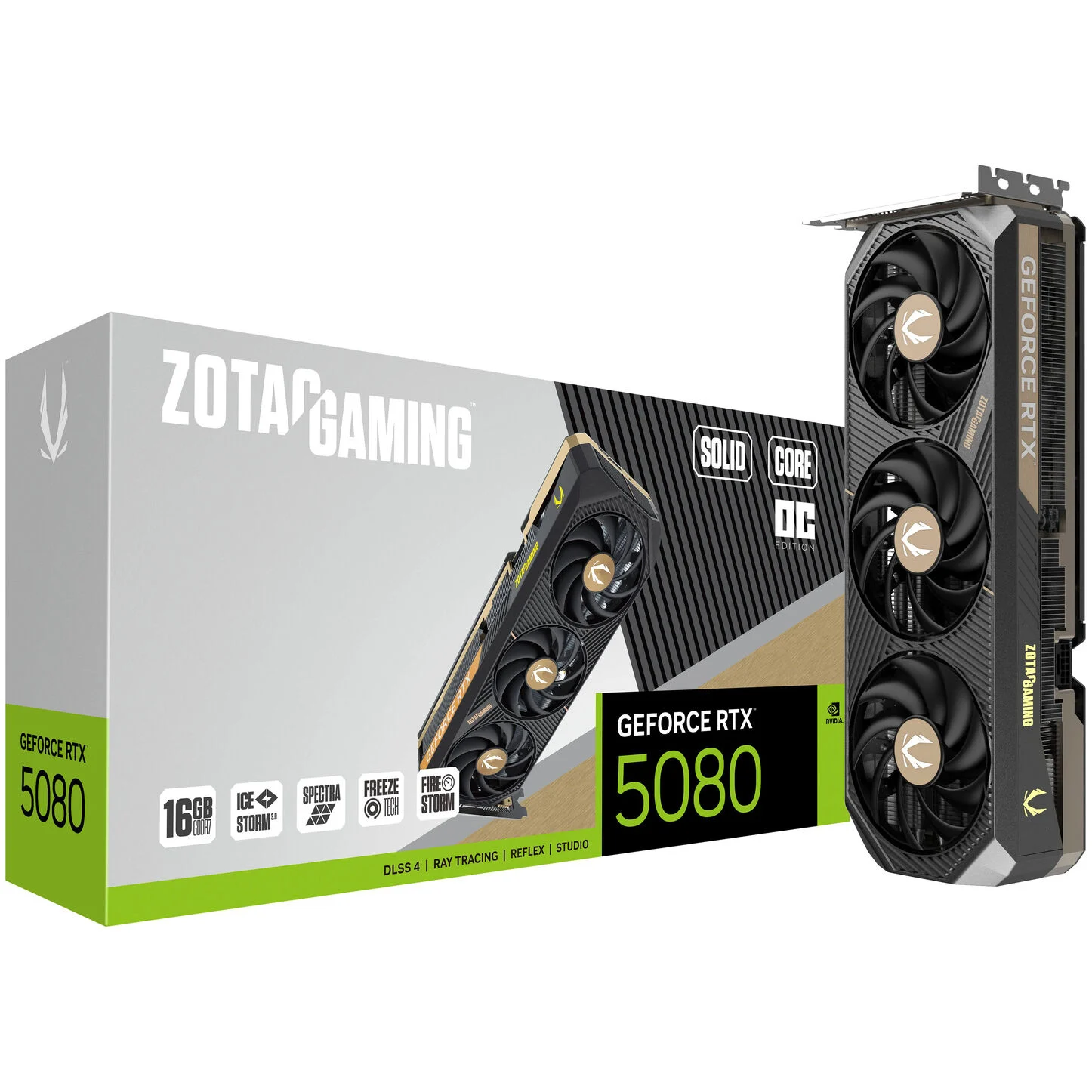 ZOTAC GAMING GeForce RTX 5080 SOLID