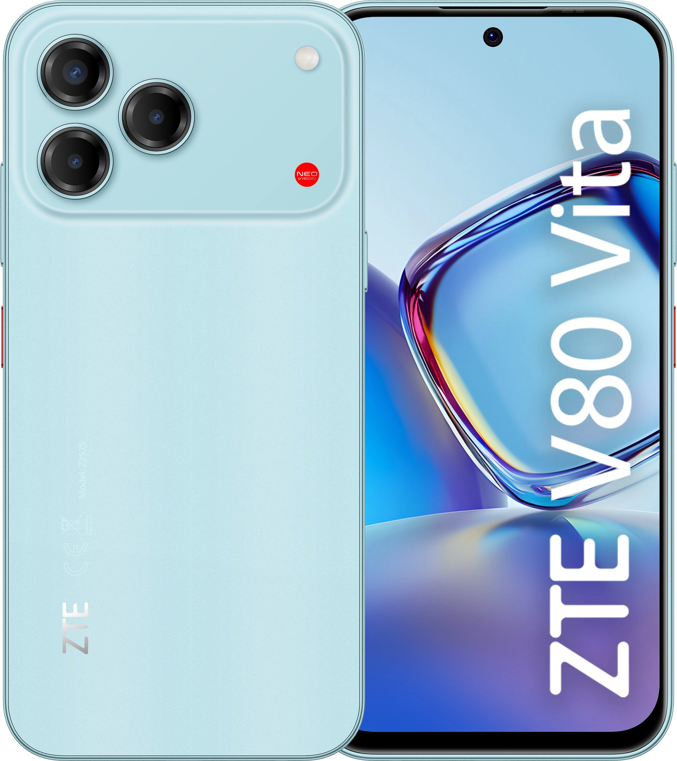 ZTE Blade V80 Vita 4+256GB 6,75" 4G Cyan ITA