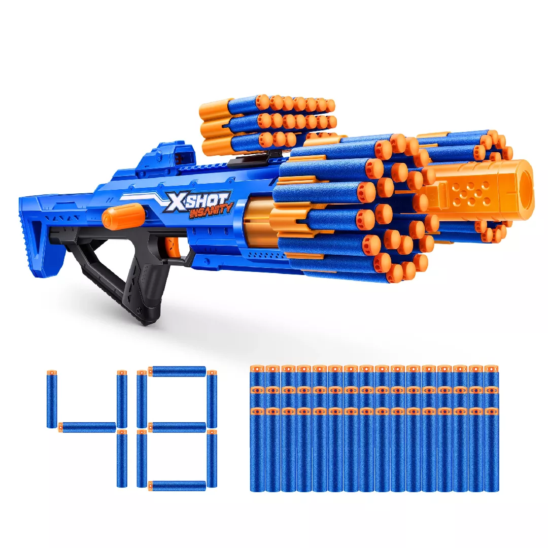 XSHOT Insanity Berzerko (48 Darts) ZURU