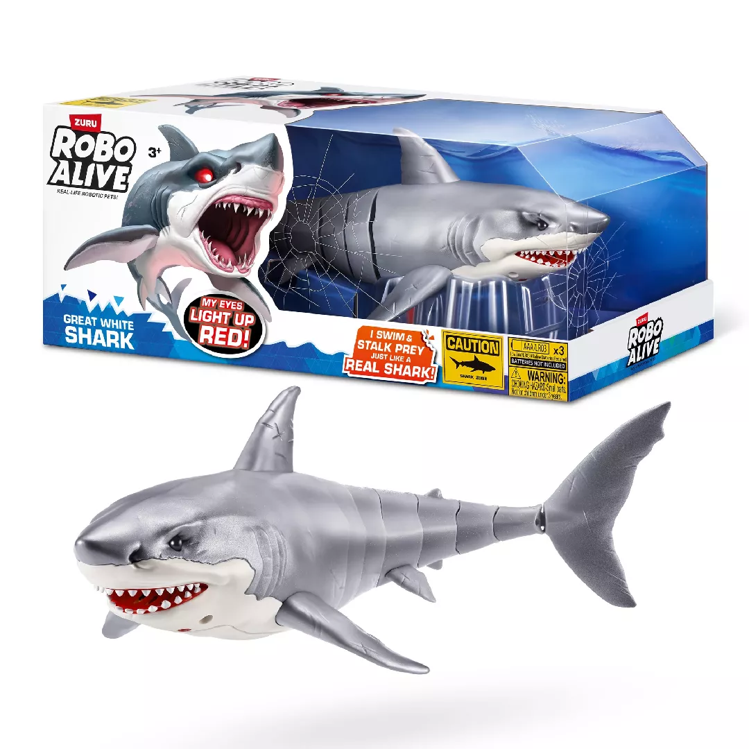 Robo Alive Great White Shark Series