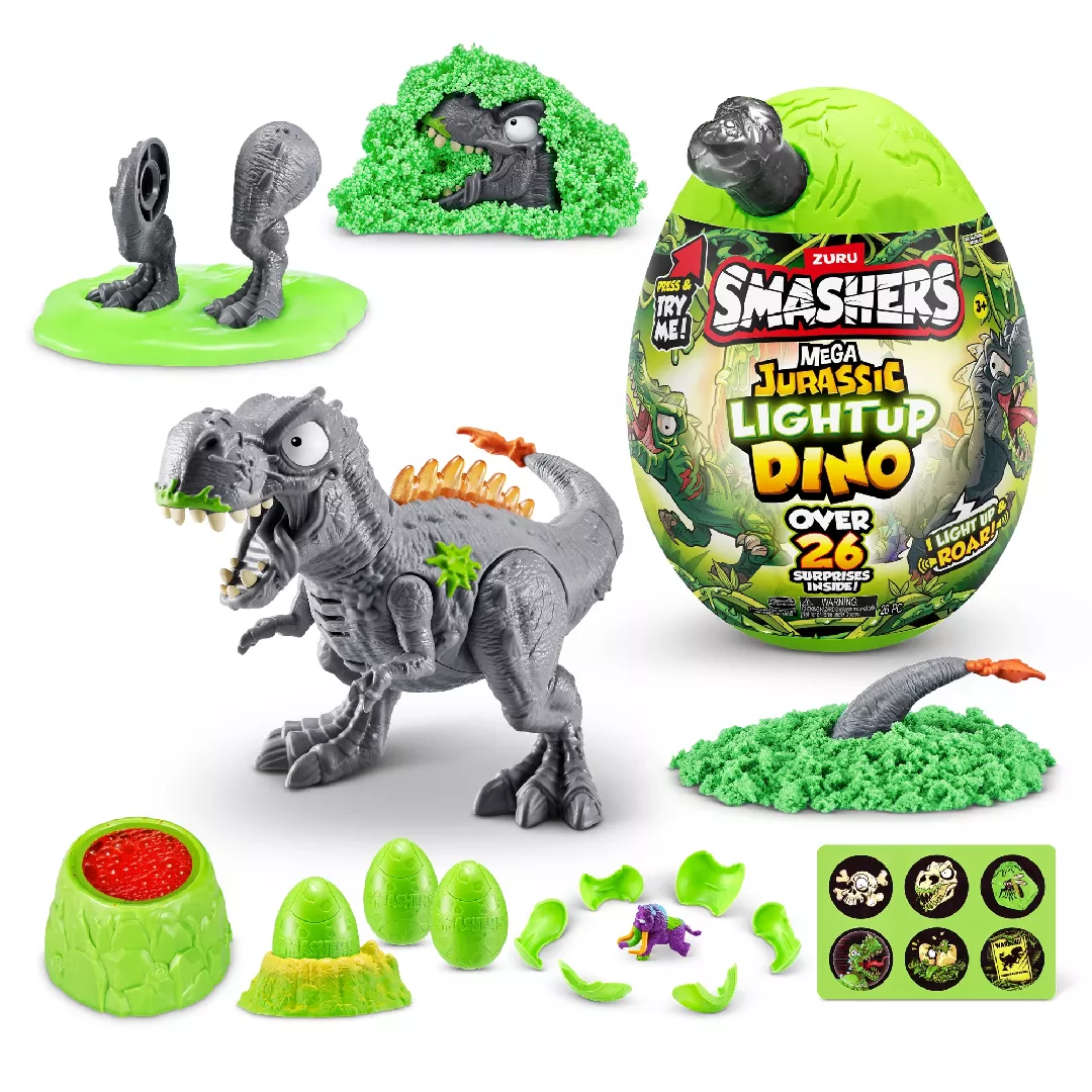 Smashers Mega Jurassic Light Up Dino