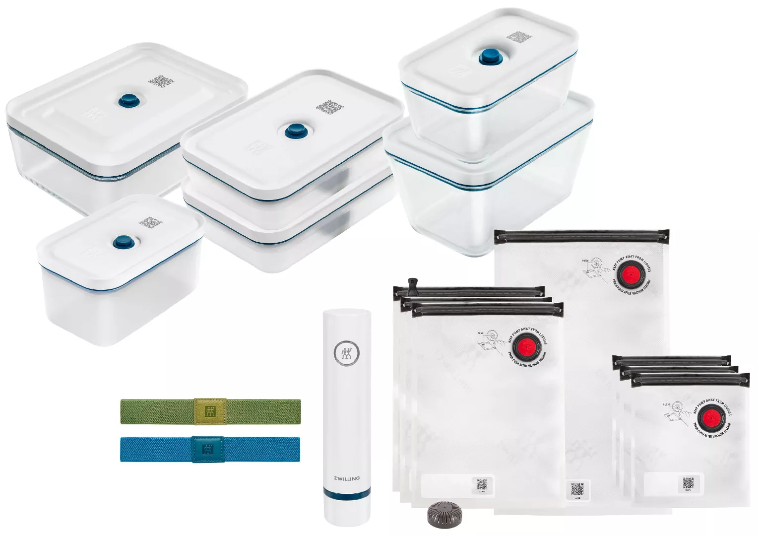 ZWILLING 36815-016-0 vacuum sealer Blue White