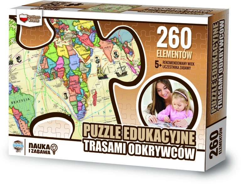 Zachem Puzzle 260 pieces Educational routes