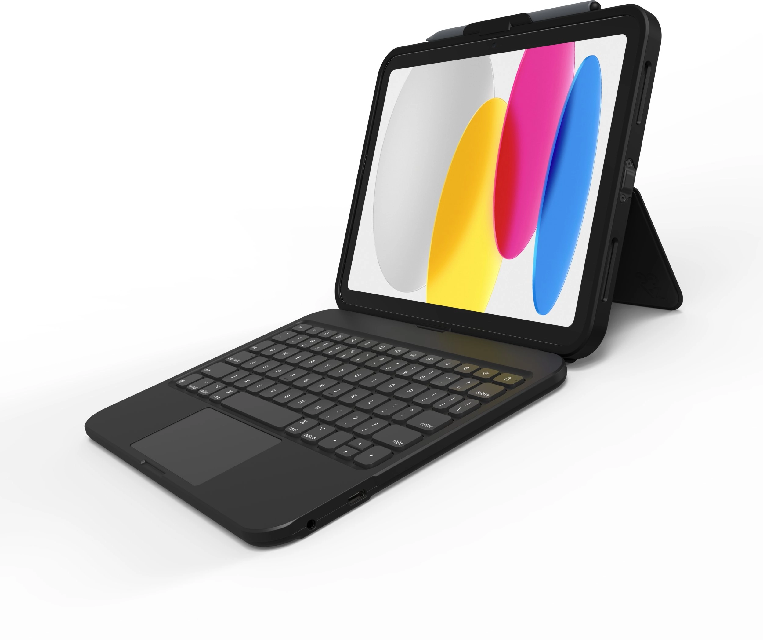 ZAGG Tough Keys Bluetooth-Keyboard fr iPad