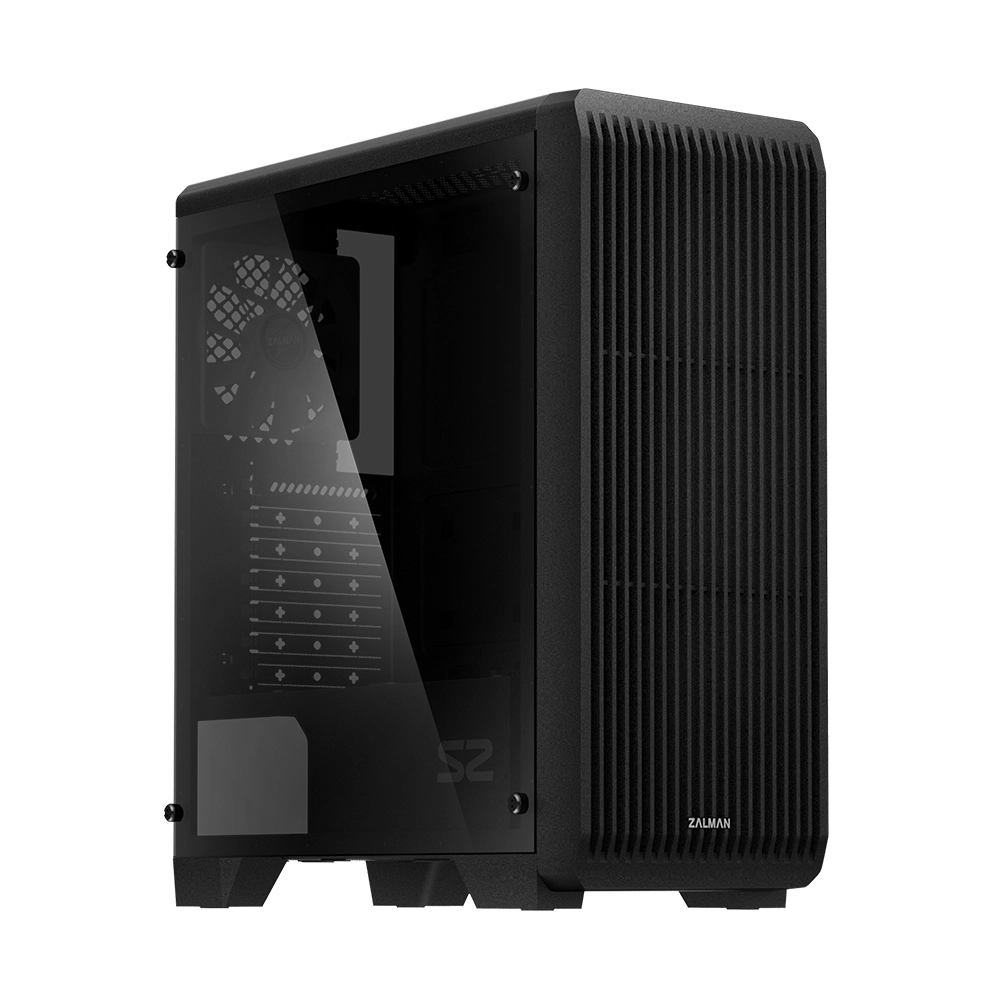 Zalman S2 TG datora korpuss Midi Tower Black