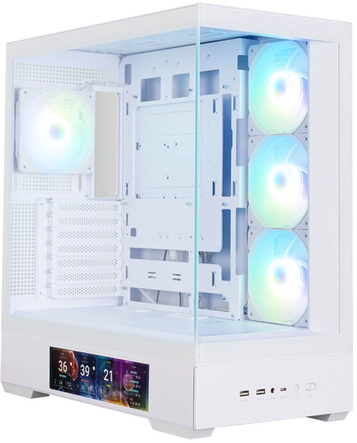 Zalman P40 DS WHITE Midi tornis