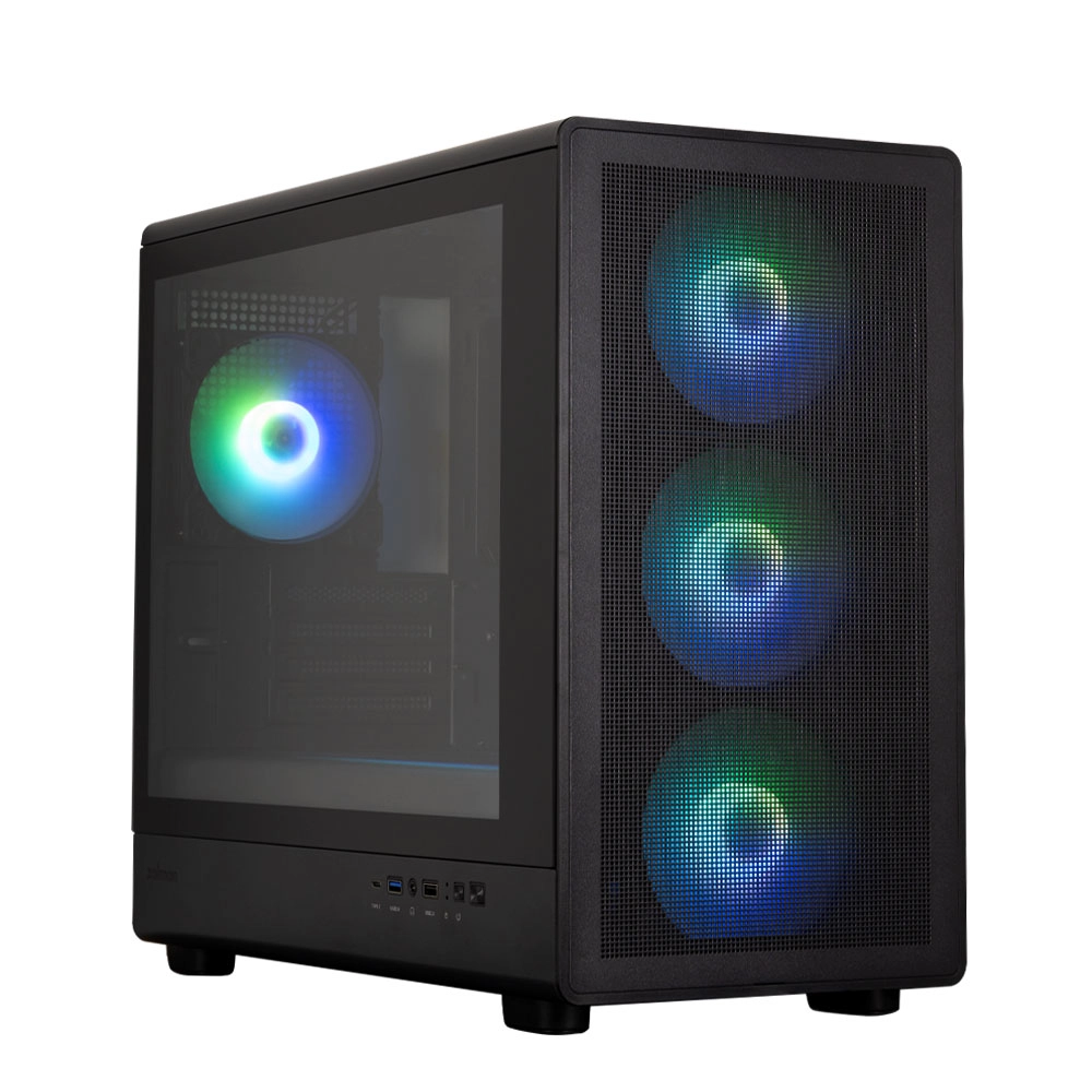 M5 BLACK mATX Mini Tower 4xFans