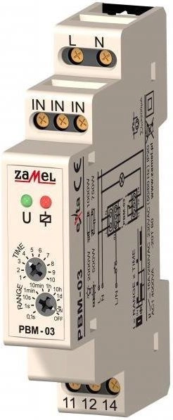 Zamel Bistable transmitter with time switch