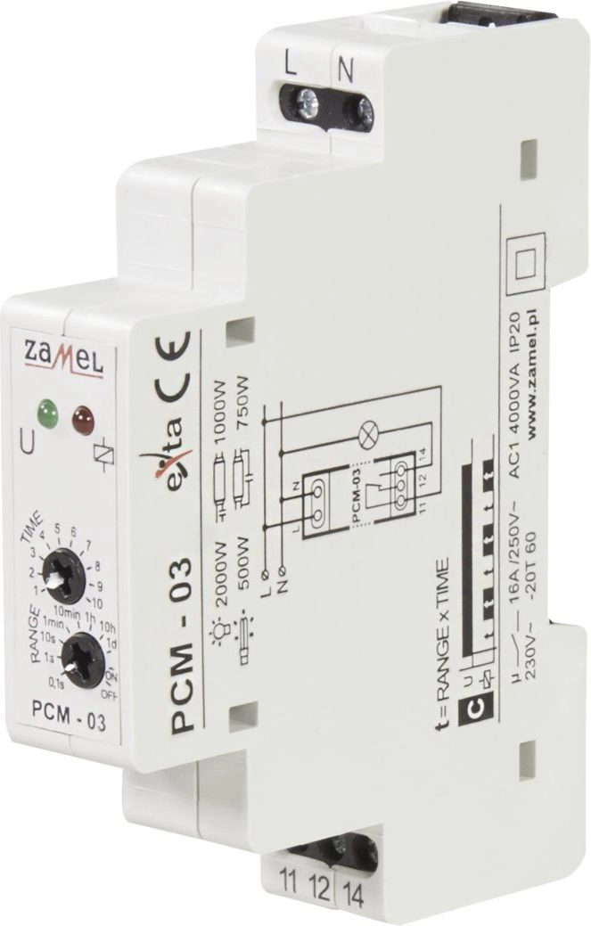 Zamel Time relay 12-240V AC/DC (EXT10000080)