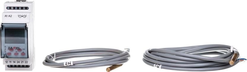 Zamel Regulator temperatury z 2 sondami