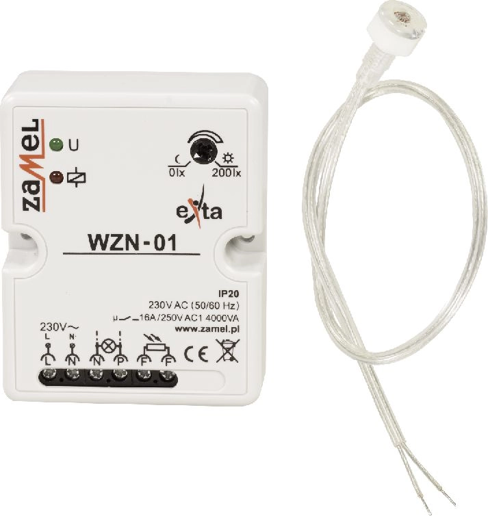 Zamel Twilight switch with probe SOH-01